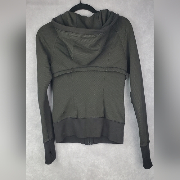 Lululemon women’s athletic Define jacket style Hoodie/thumb holes full zip Sz4 - Picture 12 of 14